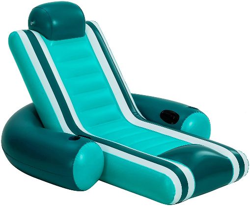 Image of best floating pool chairs with cup holders